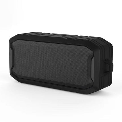 F8 IP67 Waterproof Outdoor Sports Wireless Card Bluetooth Speaker(Black)-garmade.com