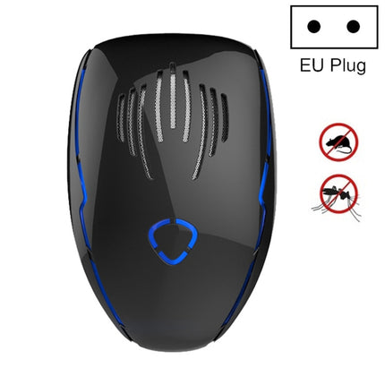 DC-9015 Household Energy-saving Multi-function Variable Frequency Ultrasonic Electronic Mouse and Mosquito Repellent, Style:EU Plug(Black)-garmade.com