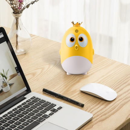 Cute Chicken Crown Office Desktop USB Humidifier Home Mute Aroma Diffuser(Yellow)-garmade.com
