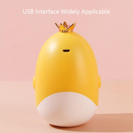 Cute Chicken Crown Office Desktop USB Humidifier Home Mute Aroma Diffuser(Light Green)-garmade.com