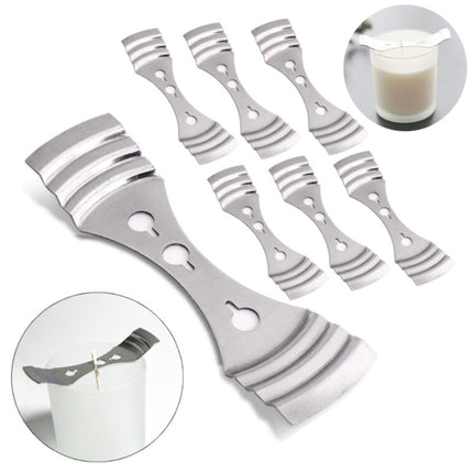 10 PCS Three-Hole Candle Wick Holder Wax Wick Holder-garmade.com