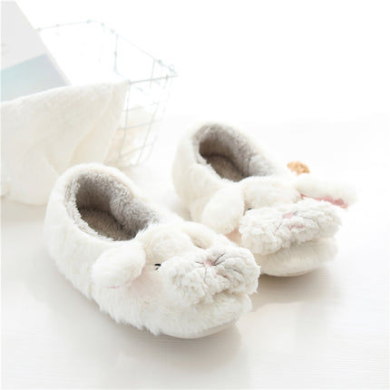 Autumn And Winter Indoor Cartoon Warm Cotton Slippers, Size: M(37-38)-garmade.com