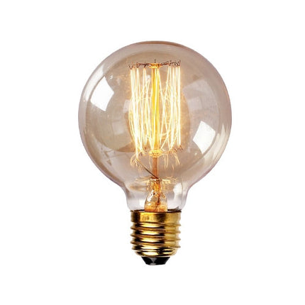 E27 40W Retro Edison Light Bulb Filament Vintage Ampoule Incandescent Bulb, AC 220V(G80 Filament)-garmade.com