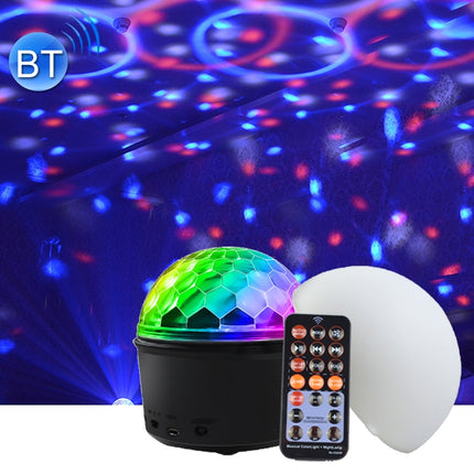 Dreamy Rotating Night Light Romantic LED Colorful Speaker Light, Specification:USB Powerded-garmade.com