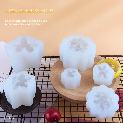 SX-ZW-199 Fleshy Three-Dimensional Candle Silicone Mold DIY Handmade Soap Aromatherapy Epoxy Mold-garmade.com