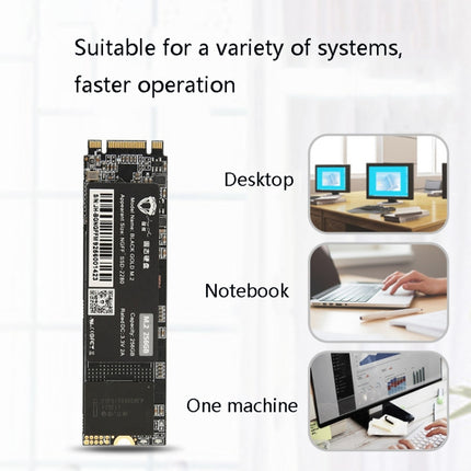 JingHai M.2 NGFF SSD Notebook Desktop Solid State Drive, Capacity:128GB-garmade.com