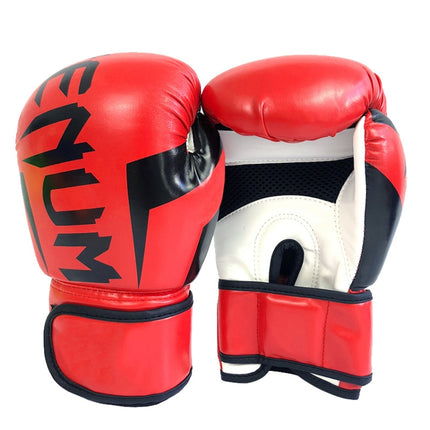 NW-036 Boxing Gloves Adult Professional Training Gloves Fighting Gloves Muay Thai Fighting Gloves, Size: 6oz(Black)-garmade.com
