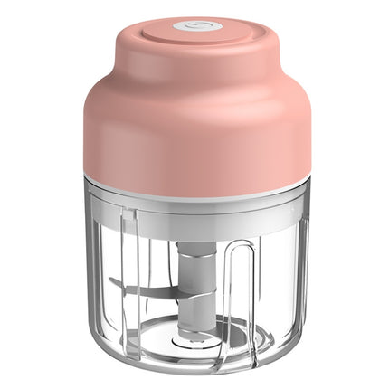 Wireless USB Charging Garlic Machine Baby Food Supplement Machine, Style:250ml Twisted Meat(Pink)-garmade.com