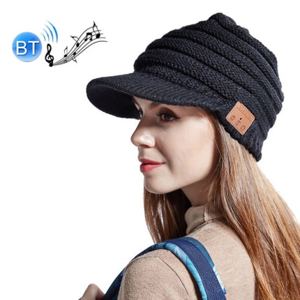 YZ Binaural Call Music Bluetooth Cap Winter Warm Wireless Headset Cap-garmade.com