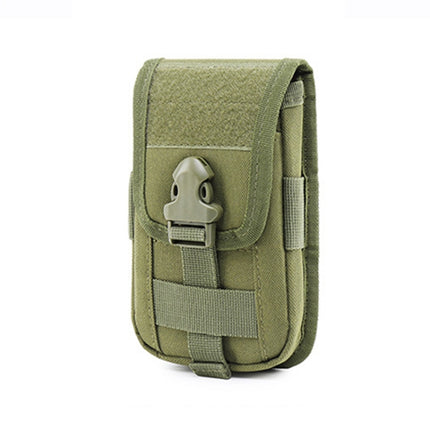 Multifunctional Large-Capacity Mobile Phone Bag Outdoor Sports Waist Bag(Army Green)-garmade.com
