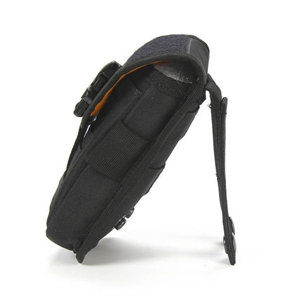 Multifunctional Large-Capacity Mobile Phone Bag Outdoor Sports Waist Bag(Black )-garmade.com