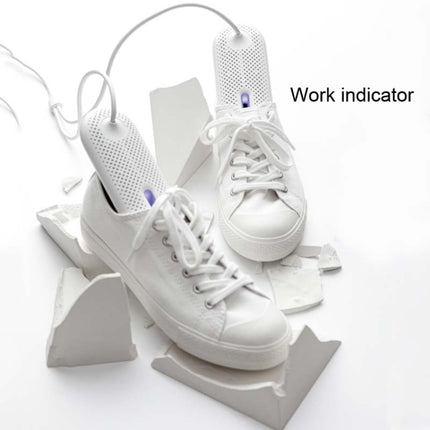 220V Shoe Drying Device Deodorization Sterilization Household Dormitory Student Shoe Dryer, CN Plug, Product specifications: No Timing(White)-garmade.com