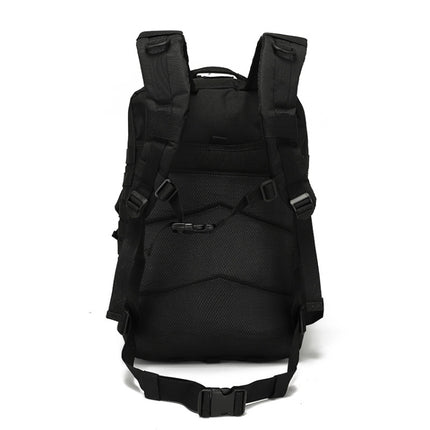 ZE002 Outdoor Mountaineering Bag Hiking Equipment Camping Backpack(Black)-garmade.com