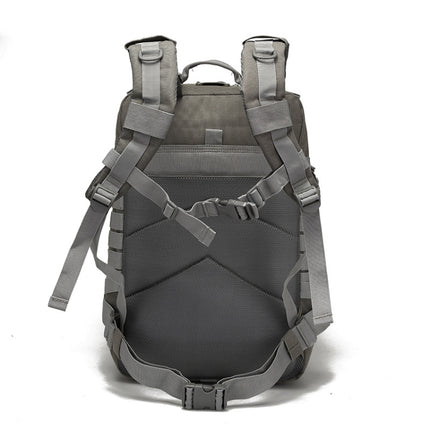 ZE002 Outdoor Mountaineering Bag Hiking Equipment Camping Backpack(Gray)-garmade.com