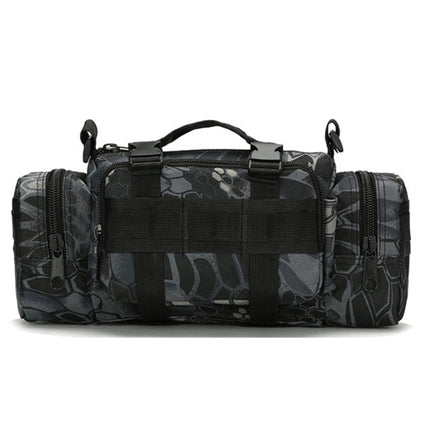 B04 Sports Outdoor Fishing Waterproof Waist Bag Photography Multifunctional Bag(CP Camouflage)-garmade.com