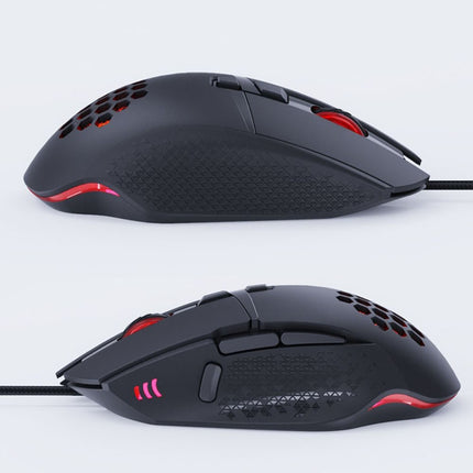 iMICE T90 8 Keys 7200DPI USB Wired Luminous Gaming Mouse, Cable Length: 1.8m-garmade.com