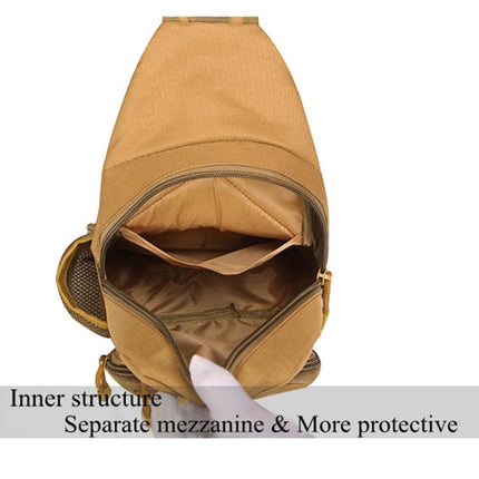 A14 Outdoor Cycling One-Shoulder Water Bottle Bag Portable Tool Messenger Bag, Size: One size(Brown)-garmade.com