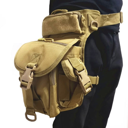 A90 Waterproof Oxford Cloth Messenger Bag Photography Equipment Sports Leg Bag(Army Green)-garmade.com