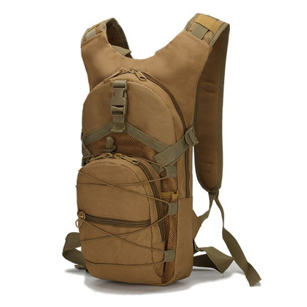 B10 006 Outdoor Waterproof Oxford Cloth Portable Cycling Backpack, Size: Free size(Brown)-garmade.com