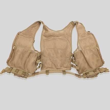 A60 Outdoor Equipment Vest Breathable Mesh Vest Tool Pocket, Size: Free Size(Army Green)-garmade.com