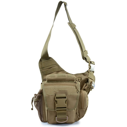 B03 One-Shoulder Messenger Waterproof Oxford Cloth Camera Bag(Army Green)-garmade.com