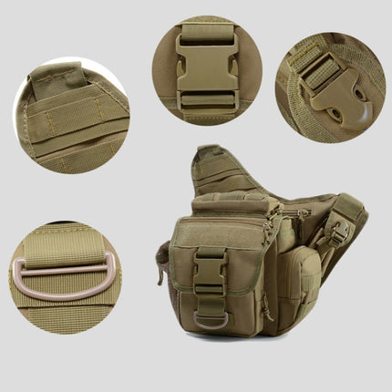 B03 One-Shoulder Messenger Waterproof Oxford Cloth Camera Bag(Army Green)-garmade.com