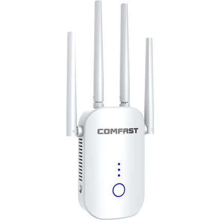 COMFAST CF-WR758AC Dual Frequency 1200Mbps Wireless Repeater 5.8G WIFI Signal Amplifier, EU Plug-garmade.com