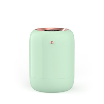 M09 Dual Nozzles Air Humidifier LED Digital Display UV Sterilization Portable Car Humidifier, Product specifications: USB Plug-in Type(Green)-garmade.com