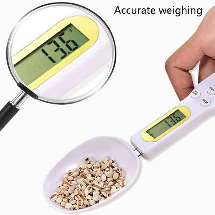 ABS Electronic Measuring Spoon Spoon Weighing Measuring Tool, Specification: 500g/0.1g, Colour: Black-garmade.com