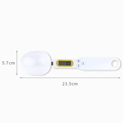 ABS Electronic Measuring Spoon Spoon Weighing Measuring Tool, Specification: 500g/0.1g, Colour: Black-garmade.com