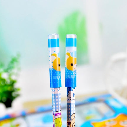 Stationery Set Pencil Case Pencil Sharpener School Supplies For Children(Blue)-garmade.com