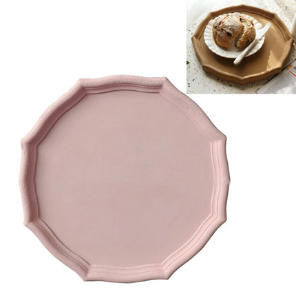 Dried Fruit Tray Modeling Decoration Wedding Dessert Tray Shooting Props(Dirty Pink)-garmade.com