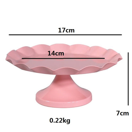Cake Tray Wedding Props Dessert Table Decoration Dessert Tray, Specification: (Pink) Small-garmade.com