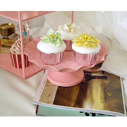 Cake Tray Wedding Props Dessert Table Decoration Dessert Tray, Specification: (Pink) Large-garmade.com