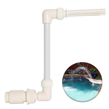 K-210 Swimming Pool Decoration Accessories Swimming Pool Adjustable Height Direction Small Waterfall Fountain-garmade.com