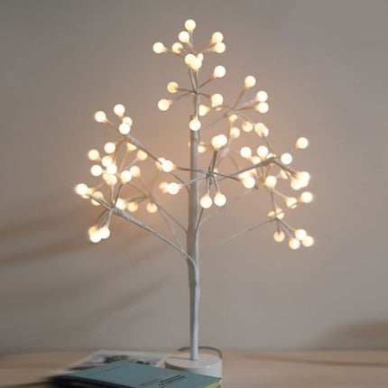 60cm Christmas Decoration Luminous LED Lantern Garden Landscape Tree Light(Round Ball)-garmade.com