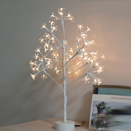 60cm Christmas Decoration Luminous LED Lantern Garden Landscape Tree Light(Cherry Blossoms)-garmade.com