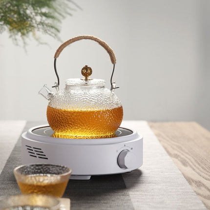 Mini Small Electrical Ceramic Stove Tea Cooker Induction Cooker, CN Plug(Black)-garmade.com