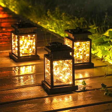 Solar Copper Wire Candle Light Outdoor Garden Waterproof Landscape Decorative Lawn Light-garmade.com