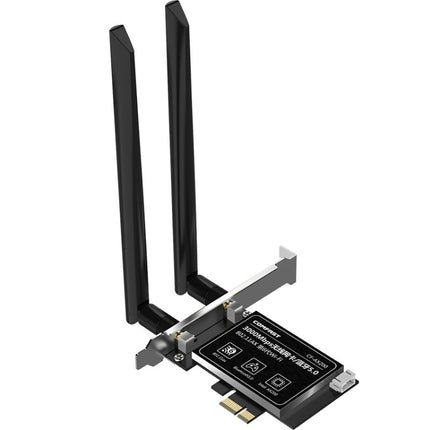 COMFAST Gaming Game 3000Mbps Gigabit Dual-Frequency Wireless Desktop Computer PCIE Wireless Network Card, Coverage: AX200-garmade.com