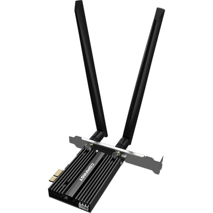 COMFAST Gaming Game 3000Mbps Gigabit Dual-Frequency Wireless Desktop Computer PCIE Wireless Network Card, Coverage: AX200 PRO-garmade.com