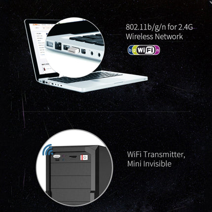 COMFAS CF-WU810N 150Mbps Desktop Notebook USB Wireless Network Card-garmade.com