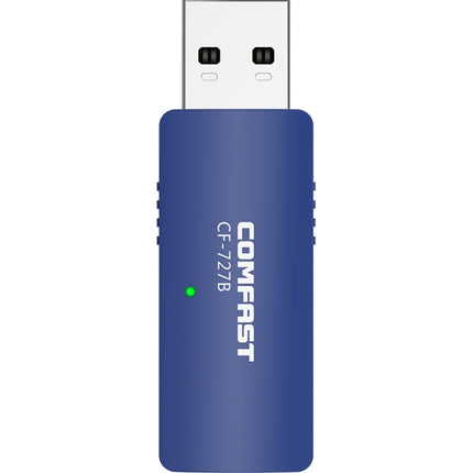 COMFAST CF-727B 1300Mbps Dual Frequency Gigabit USB Desktop Transmitter Receiver Portable Bluetooth V4.2 + WiFi Wireless Network Card-garmade.com