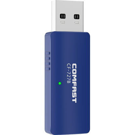 COMFAST CF-727B 1300Mbps Dual Frequency Gigabit USB Desktop Transmitter Receiver Portable Bluetooth V4.2 + WiFi Wireless Network Card-garmade.com
