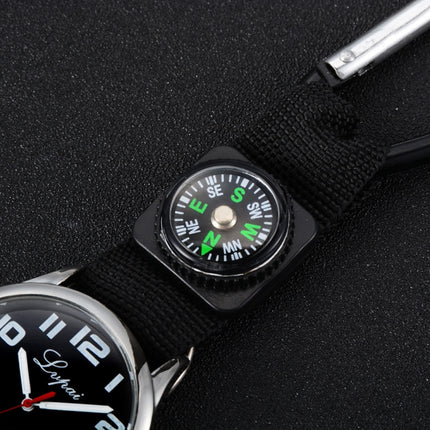 2 PCS Lvpai Nurse Pocket Watch Casual Nurse Pocket Watch(black)-garmade.com