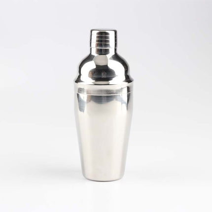 18 in 1 Stainless Steel Cocktail Shaker Set, Oval Bamboo Base, Bar Tool Set, Specification: 350ml-garmade.com