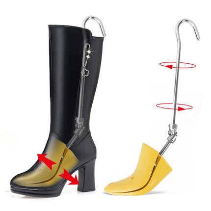 Plastic Shoe Tree Shoe Expander Adjustable Boot Stay(High Heel 35-42 )-garmade.com