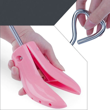 Boots High-Top Shoes Shoe Expander Adjustable Boot Support(Pink)-garmade.com