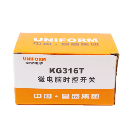 KG316T Microcomputer Automatic Timing Switch High-Power Time Controller 220V 30A Transformer-garmade.com