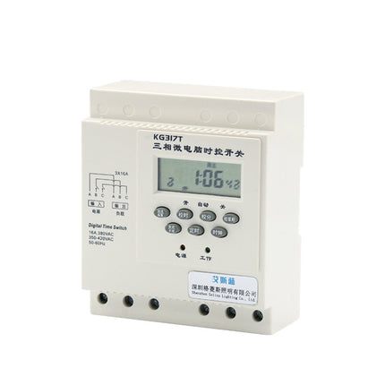 KG317T 380V Microcomputer Time-Controlled Switch Automatic Timer Water Pump Aerator Controller-garmade.com